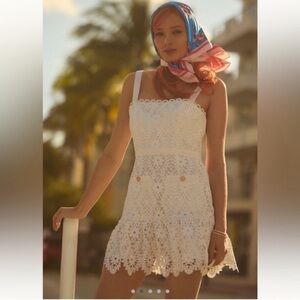 NWT Saylor Verena Lace Mini Dress Sz Large